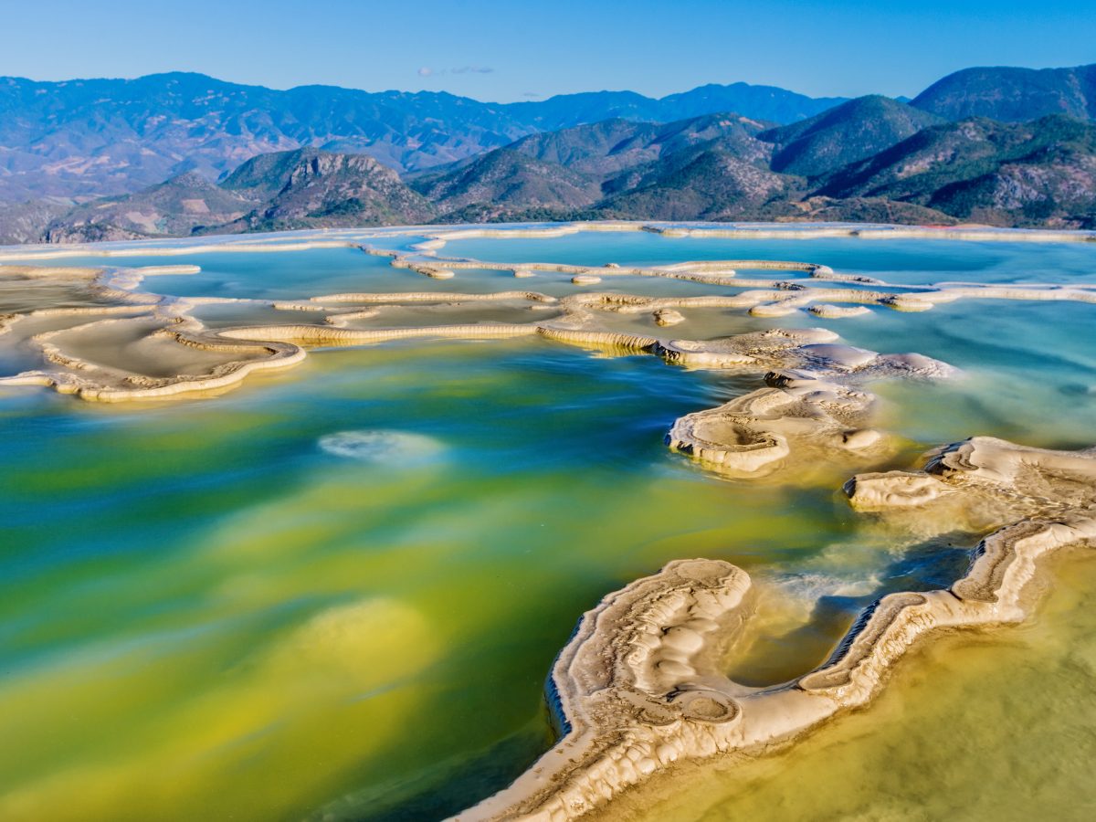 Piscine naturali Hierve el Agua, Messico