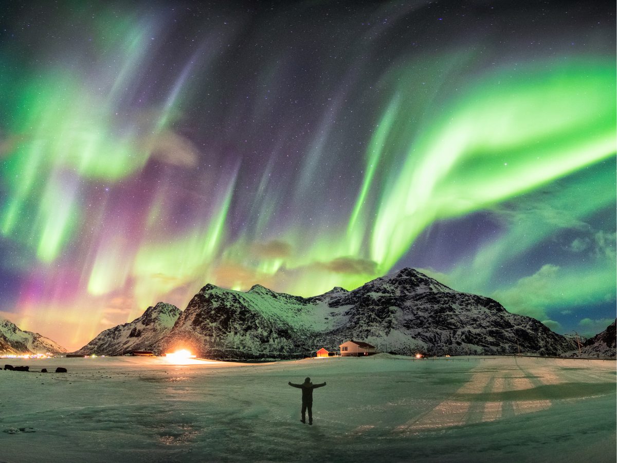 Aurora Boreale in Norvegia