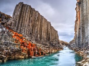Canyon di Studlagil, Islanda