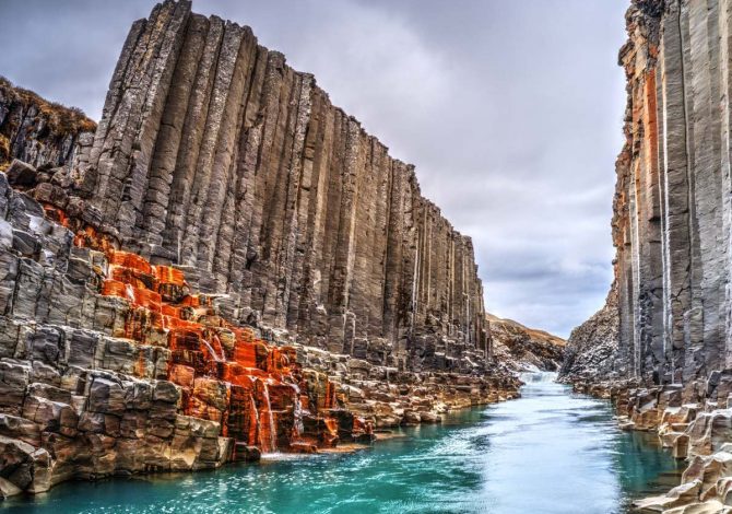 Canyon di Studlagil, Islanda
