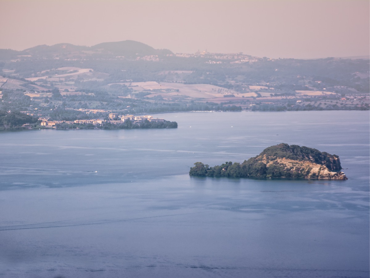 L'Isola Martana sul Lago di Bolsena