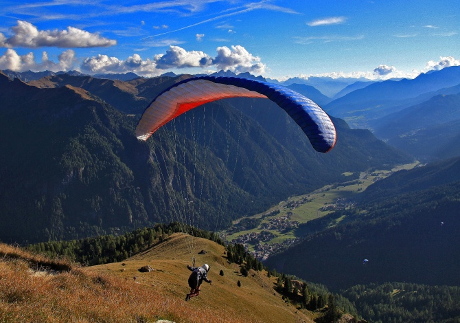 parapendio fassa