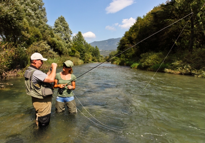 pesca alla mosca trentino