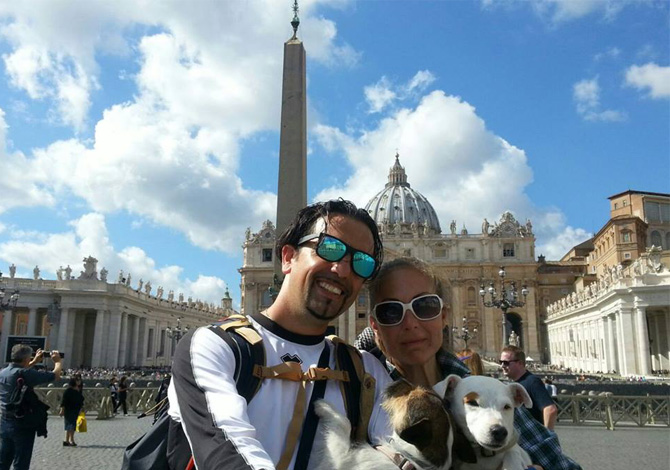 L'arrivo a Roma Credits: Andrea Ristori